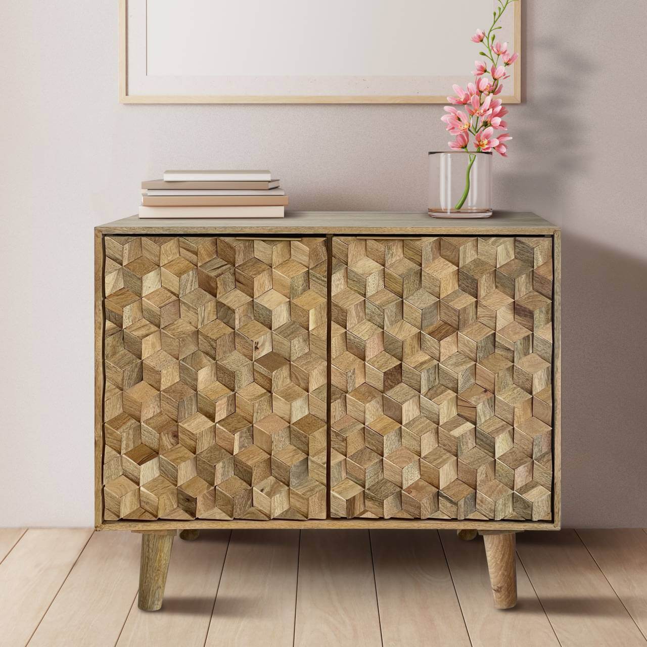 Geometric Small Sideboard