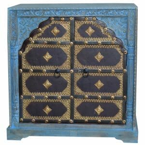 Accent Hand Painted Small Sideboard 45x90x100cm