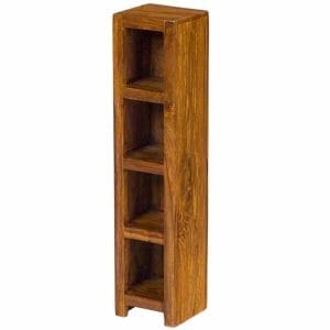 Cuba Sheesham Wood Cd Tower-ccd - Packmans Furniture