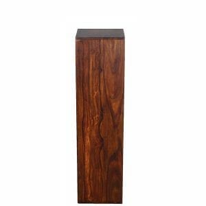 Cuba Sheesham Wood Lamp Table 15x15x65cm-gan-412 - Packmans Furniture