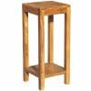 Cuba Sheesham Wood Telephone Table 30x30x70cm-old04 - Packmans Furniture