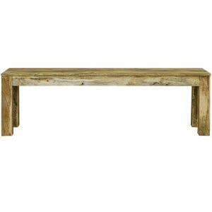 Dbl-l-light Dakota Bench Large Mango Wood - Packmans Furniture