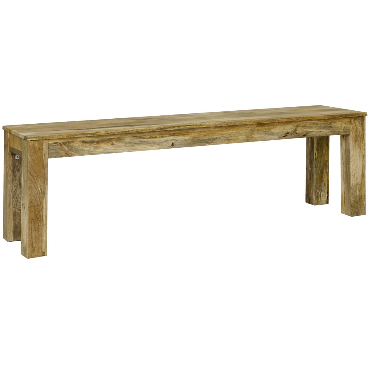 Dakota Large Light Mango Bench 148Cm-Dbl-L - Packmans Furniture