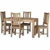 Dakota Light Mango Dining Table 145Cm-Dsdt-Al - Packmans Furniture