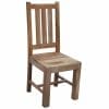 Dldt-A-L+6Xdchl-Light Dakota Large Dining Table 6 Chairs (175Cm) Solid Mango Wood - Packmans Furniture