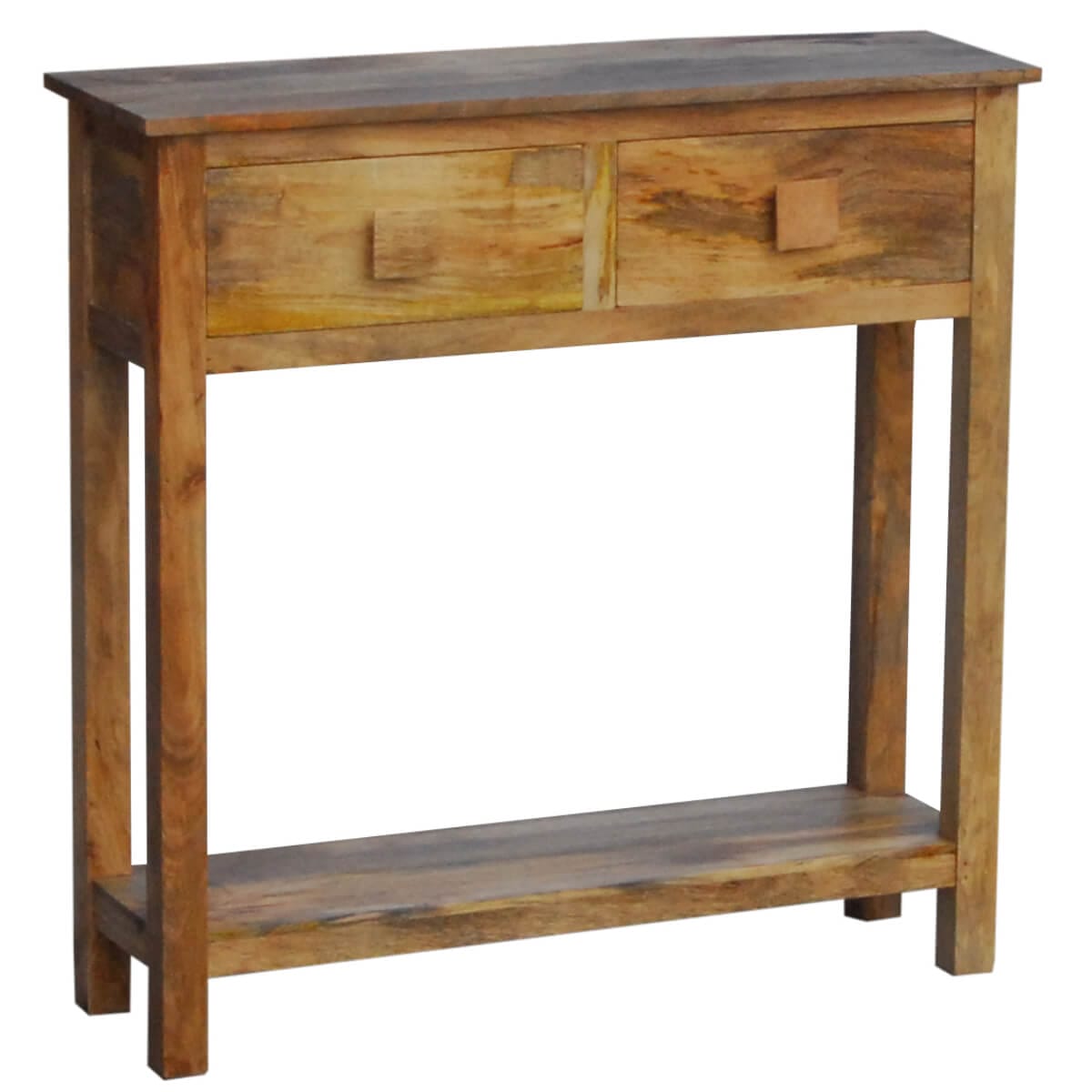 Dakota Light Mango Mini Console Table 80Cm-Dmct-L - Packmans Furniture