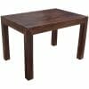 Dakota Small Mango Wood Dining Table 120Cm -D120-A - Packmans Furniture