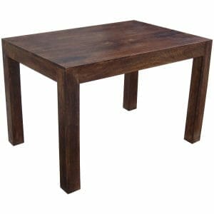 Dakota Small Mango Wood Dining Table 120cm -d120-a - Packmans Furniture