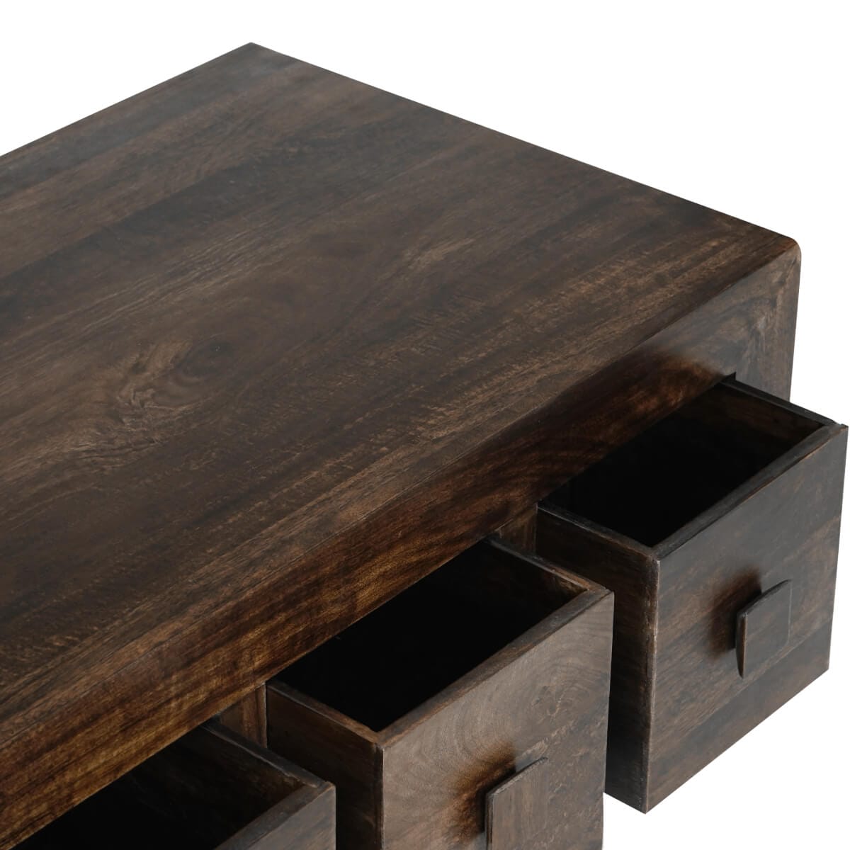 Dakota Mango Wood 8 Drawer Coffee Table 118Cm - Image 2