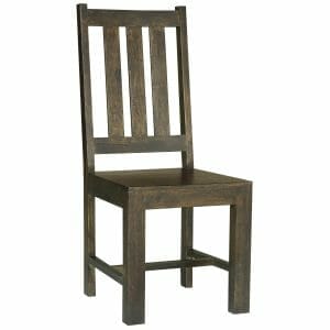 Dakota Mango Wood Dining Chairs 47x45x107cm -dch- Packmans Furniture