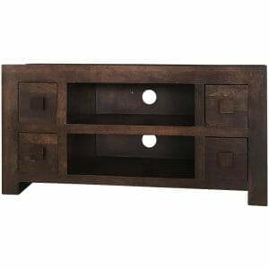 Dakota Mango Wood Tv Unit 110cm Dptv4d