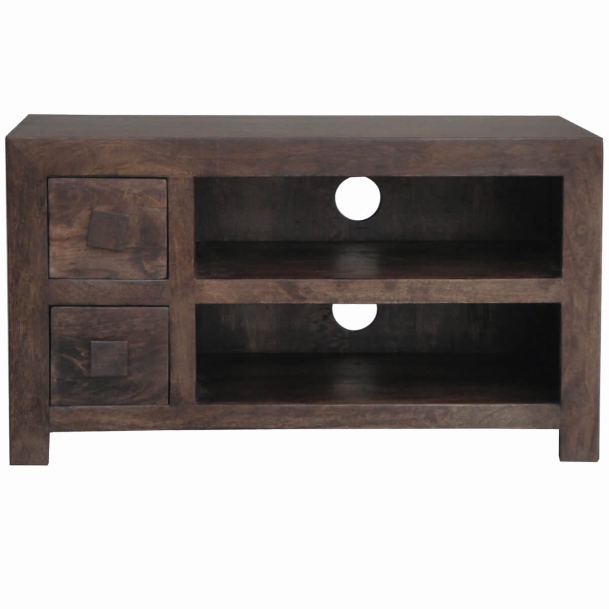 Dakota Small Mango Wood Tv Unit 90Cm-Dptv2D - Packmans Furniture