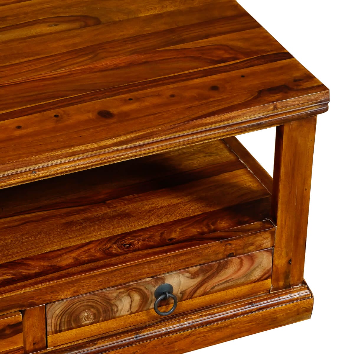 Ganga 2 Drawer Coffee Table -Jfl-122 - Detail