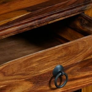 Ganga Drawer With Indian Iron Ring Handle