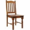 Ganga Range Jali Fanti Chairs X2 Solid Sheesham Wood-978X2 - Packmans Furniture