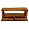 Ganga Sheesham 2 Drawer Coffee Table 60X100Cm-Jfl-122