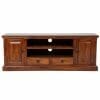 Ganga Sheesham Large Plasma Tv Stand 160cm-jfl-120 - Packmans Furniture