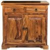 Ganga Sheesham Wood 2 Door 2 Drawer Sideboard 40X90X90Cm Jfl-109 - Packman'S Furniture