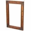 Ganga Wood Small Mirror -1645 - Packmans Furniture