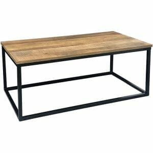 Tempest Industrial Mango Wood Coffee Table 60x110cm-ind-706 - Packmans Furniture