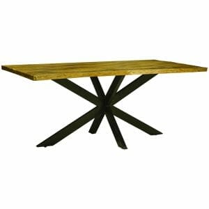 Tempest Industrial Edge Xl Spider Leg Dining Table 200cm