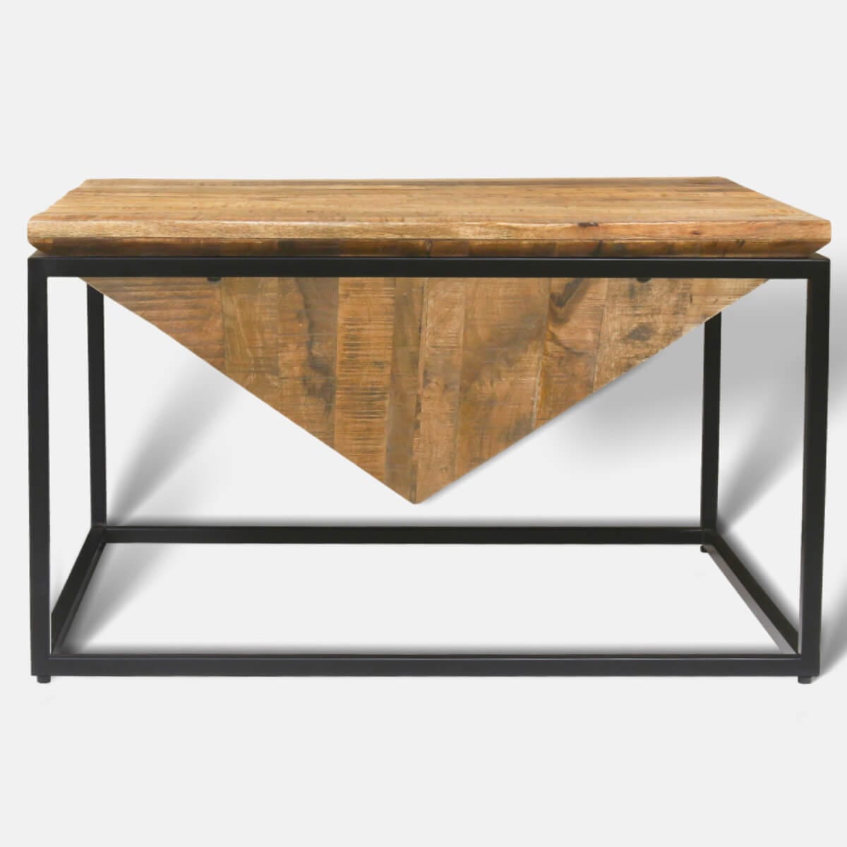 Tempest Industrial Mango Wood Diamond Coffee Table 80X80Cm