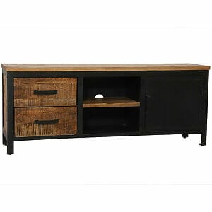 Metro Industrial Medium TV Stand 145cm IDR-15-A