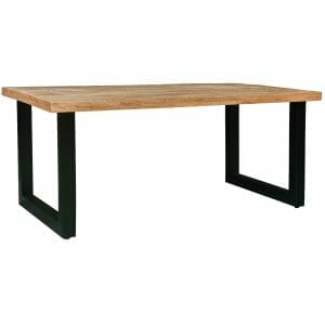 Metro Industrial Large Dining Table 90x160cm - Packman's Furniture