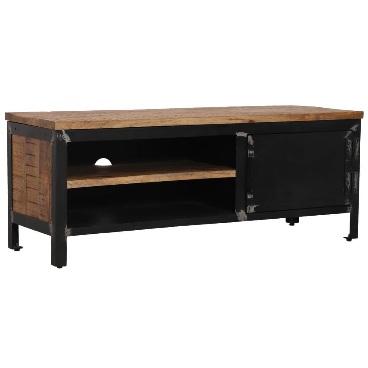 Metro Industrial Small Tv Unit 118Cm - Image 6