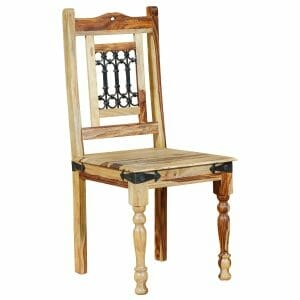 Jali Light Sheesham Dining Chairs Jc - Packman's Furniture
