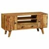 Oaker Retro Sheesham Wood Plasma Tv Unit 118cm-sa-8150 - Packmans Furniture