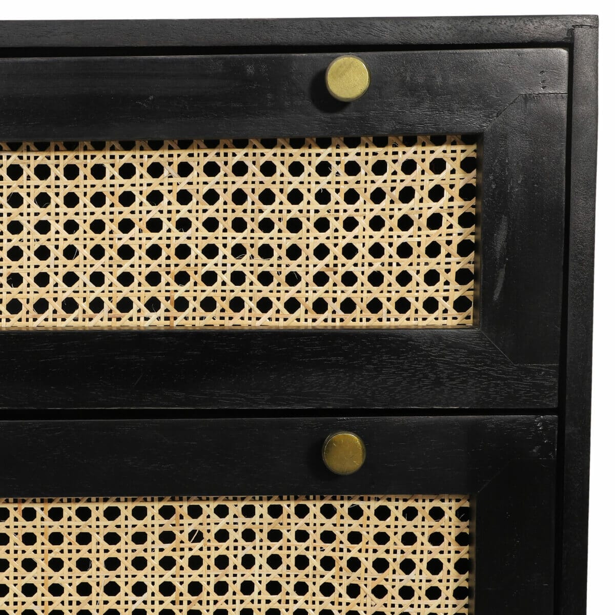 Rahten Dark Mango Wood Chest Of 3 Drawers 45X90X78Cm - Image 6