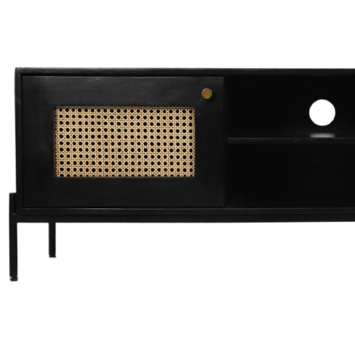 Rahten Dark Mango Wood Tv Unit 145Cm - Image 2