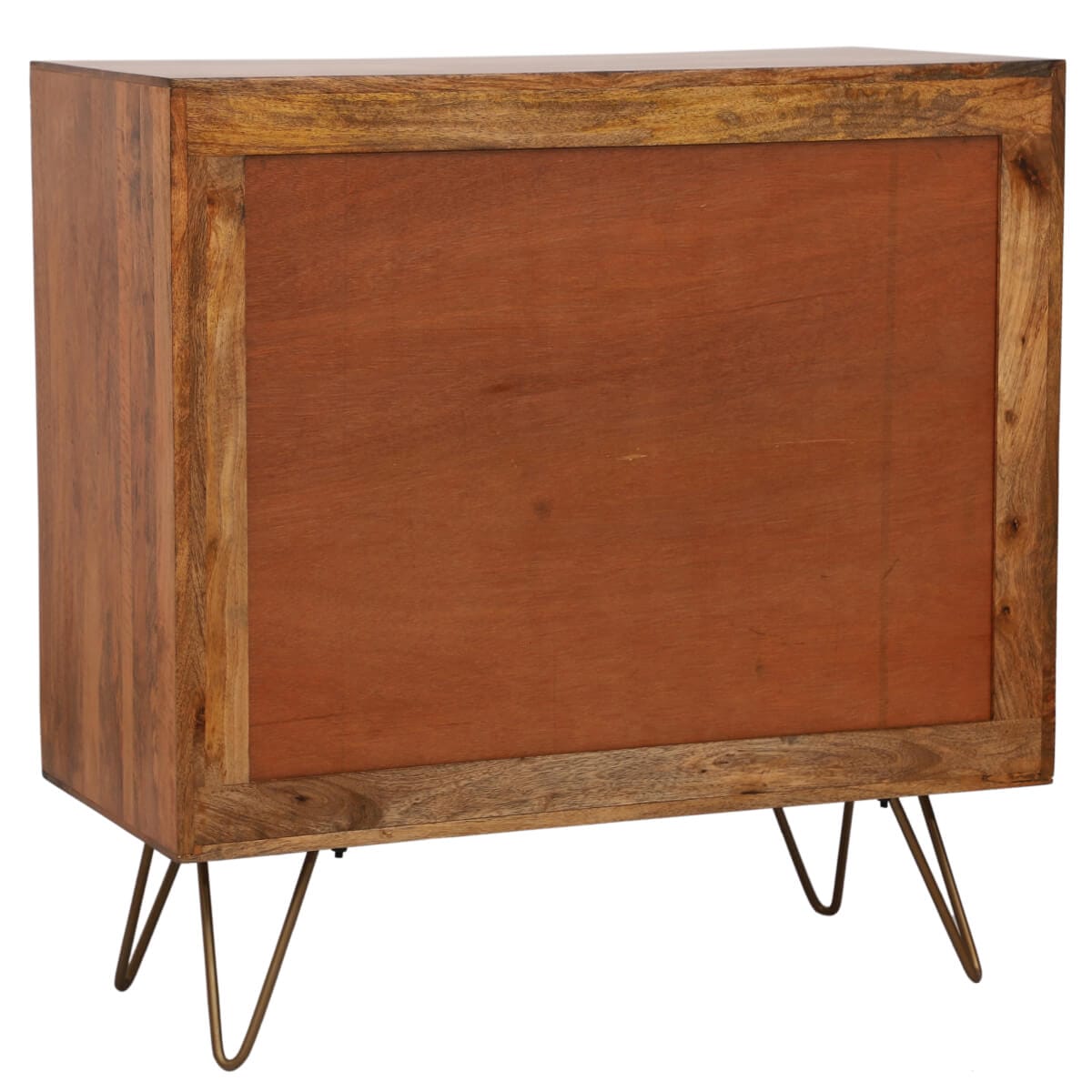 Rahten Mango Wood 2 Door Small Sideboard 90Cm - Image 3