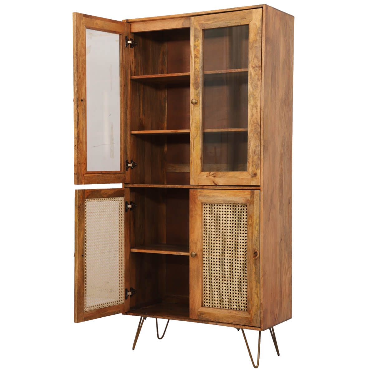 Rahten Mango Wood Almirah 40X86X105Cm - Image 5