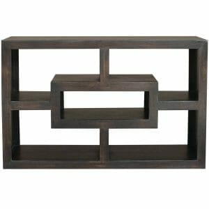 Yoga005-yoga Straight Mango Media Unit Walnut Brown Wood - Packmans Furniture