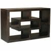 Yoga Straight Mango Media Unit Walnut Brown Wood-Yoga005 - Packmans Furniture
