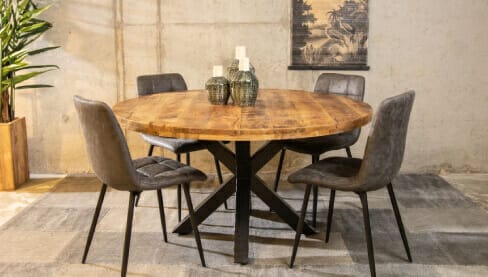 Industrial Dining Furniture Slider